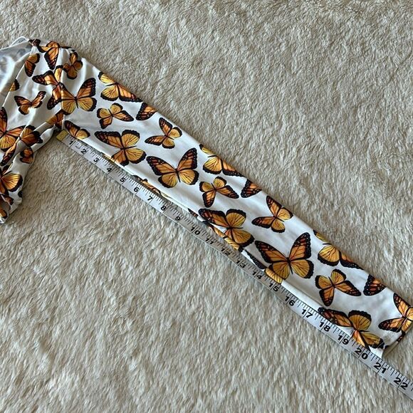 PrettyLittleThing butterfly crop top size 0 - Picture 13 of 16